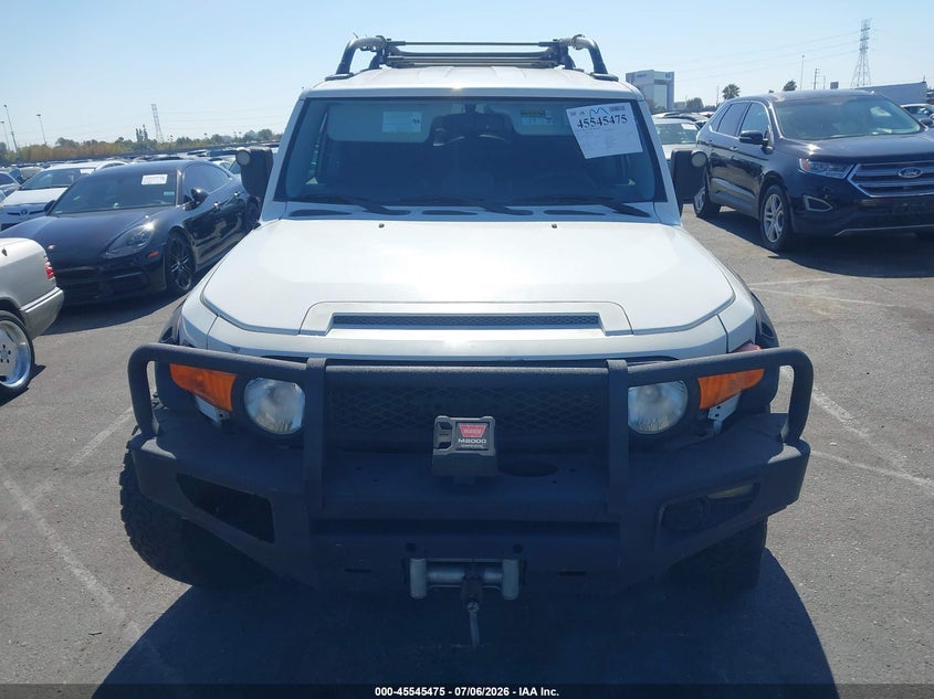 2012 Toyota Fj Cruiser VIN: JTEBU4BF7CK121893 Lot: 45545475