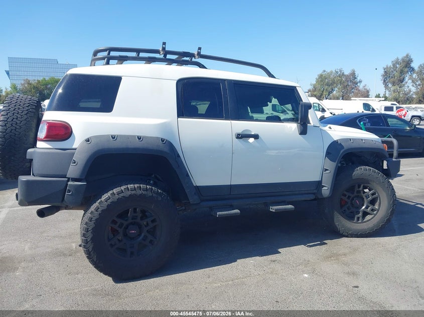 2012 Toyota Fj Cruiser VIN: JTEBU4BF7CK121893 Lot: 45545475