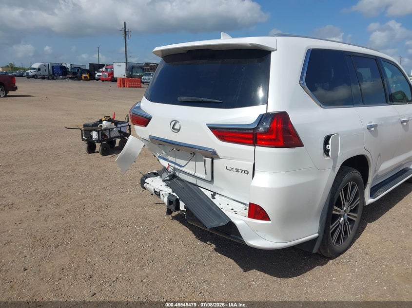 2020 Lexus Lx 570 Three-Row VIN: JTJDY7AX0L4327961 Lot: 45545479