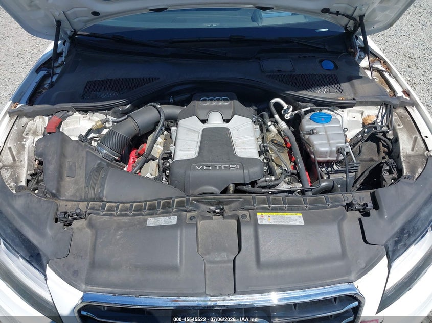 2012 Audi A7 3.0 Prestige VIN: WAUSGAFC5CN018655 Lot: 45545522