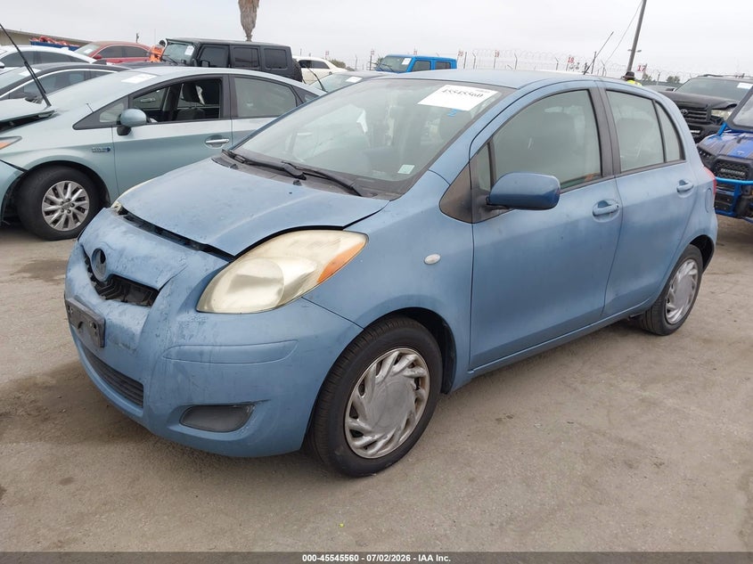2009 TOYOTA YARIS auction photo 2