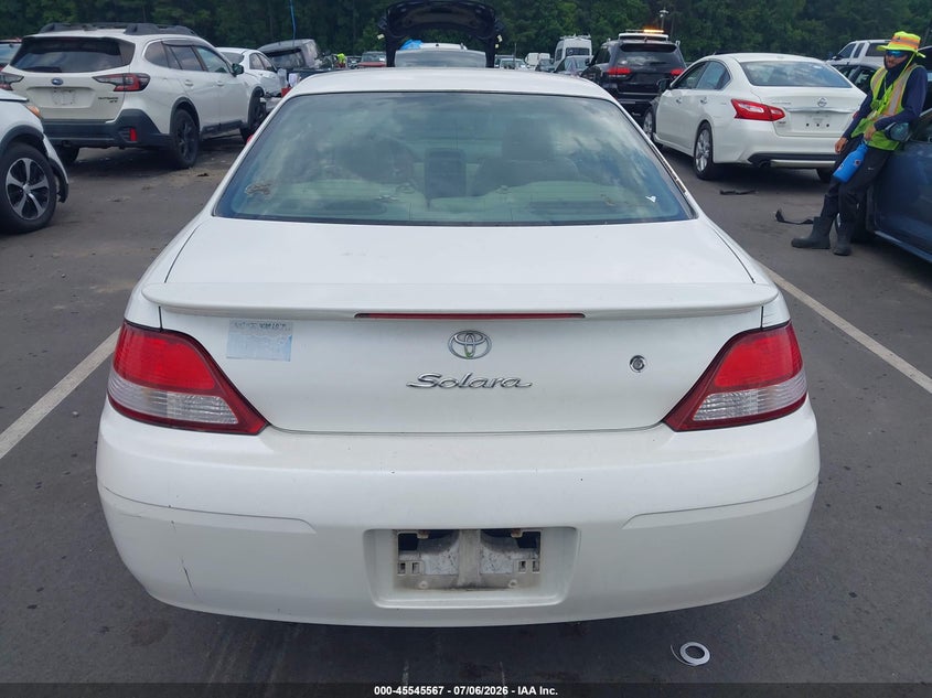 1999 Toyota Camry Solara Sle VIN: 2T1CF22P5XC256961 Lot: 45545567