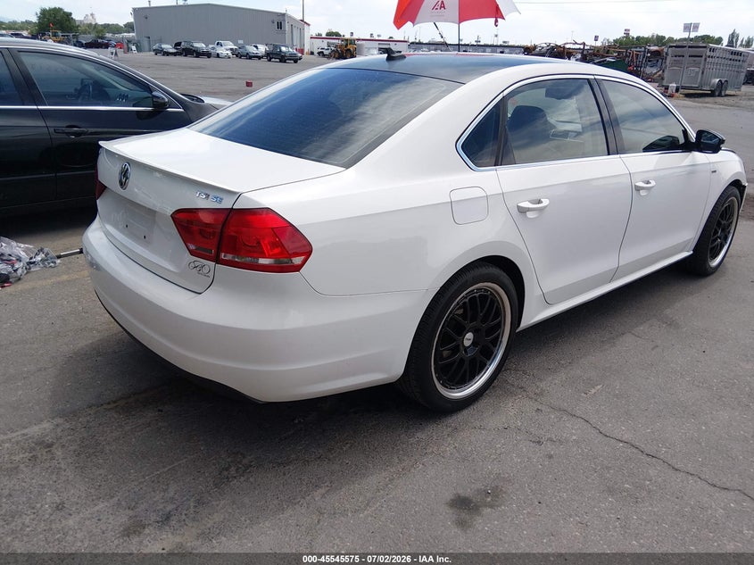 2014 VOLKSWAGEN PASSAT SEDAN 1.8L I-4 DI, DOHC, VVT, TURBO, 170HP