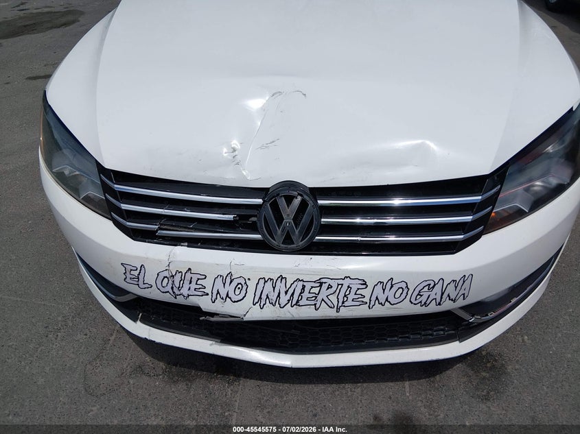2014 VOLKSWAGEN PASSAT SEDAN 1.8L I-4 DI, DOHC, VVT, TURBO, 170HP