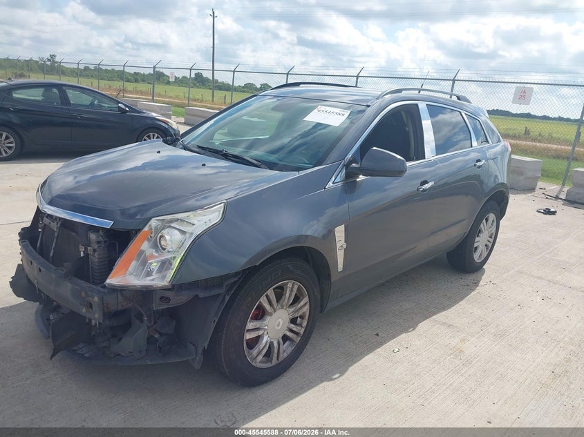 Vin: 3gyfnge38cs530182, lot: 46043857, cadillac srx standard 20122