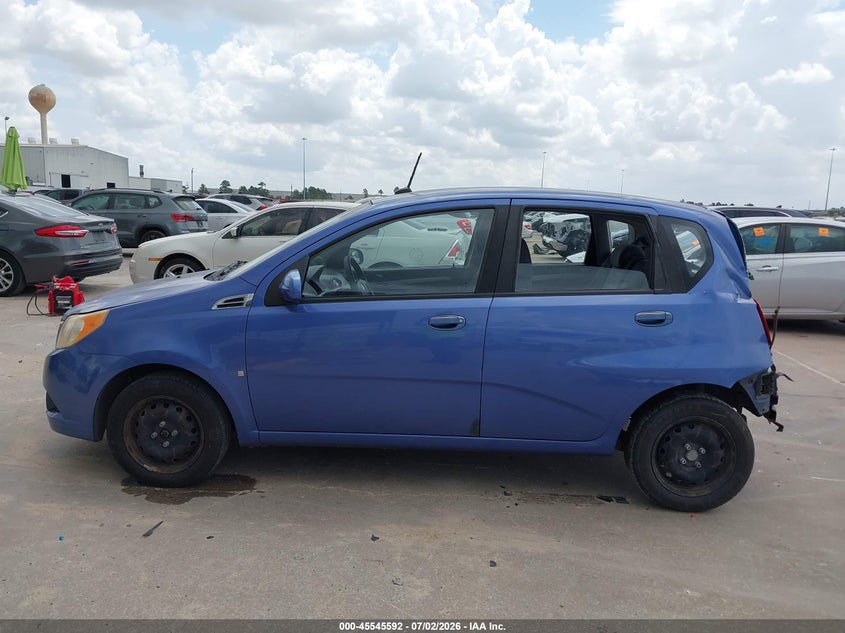 2009 Chevrolet Aveo Lt VIN: KL1TD66E79B316236 Lot: 45545592