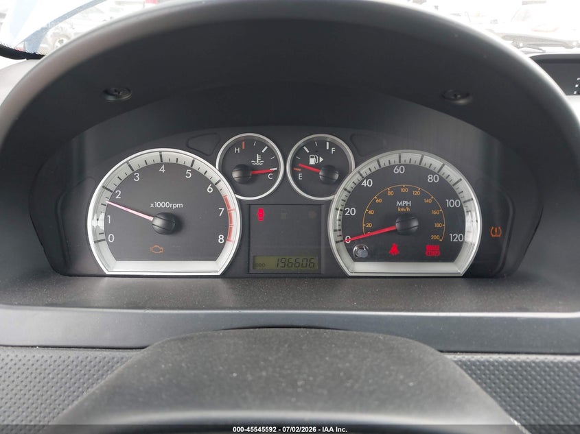 2009 Chevrolet Aveo Lt VIN: KL1TD66E79B316236 Lot: 45545592