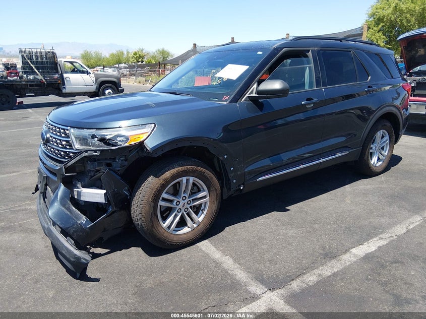Vin: 1fmsk7dh0ngb67447, lot: 46043869, ford explorer xlt 20222