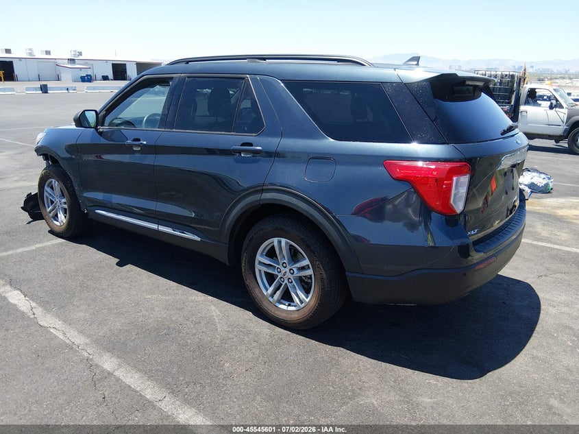Vin: 1fmsk7dh0ngb67447, lot: 46043869, ford explorer xlt 20223