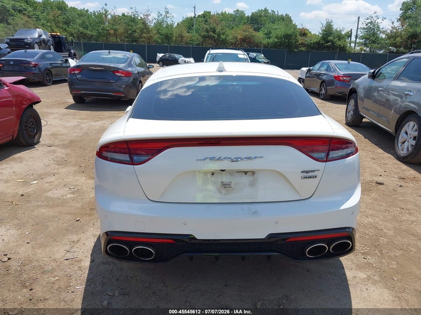 2022 Kia Stinger Gt2 VIN: KNAE55LC2N6100242 Lot: 45545612