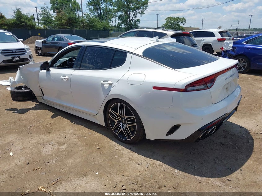 Vin: knae55lc2n6100242, lot: 46043881, kia stinger gt2 20223