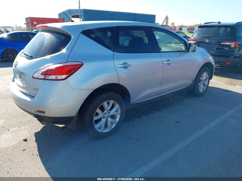 2013 NISSAN MURANO auction photo 4