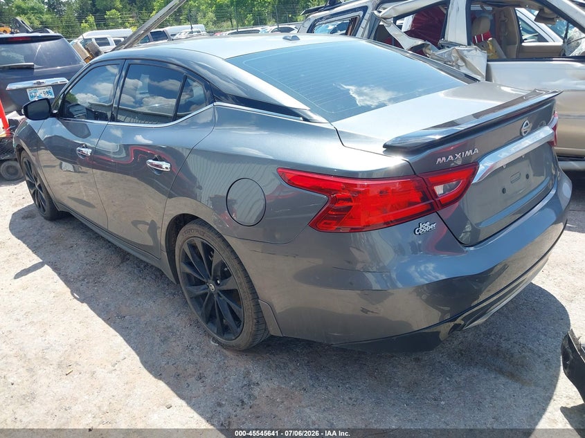 2017 NISSAN MAXIMA auction photo 3