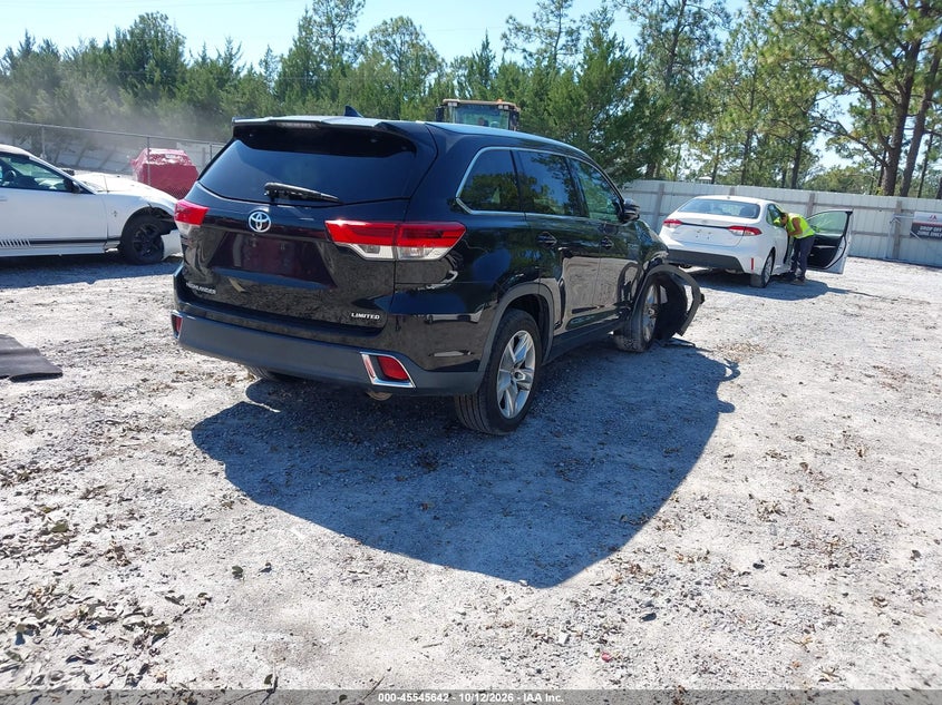 Vin: 5tdyzrfh0hs203134, lot: 46043911, toyota highlander limited 20174
