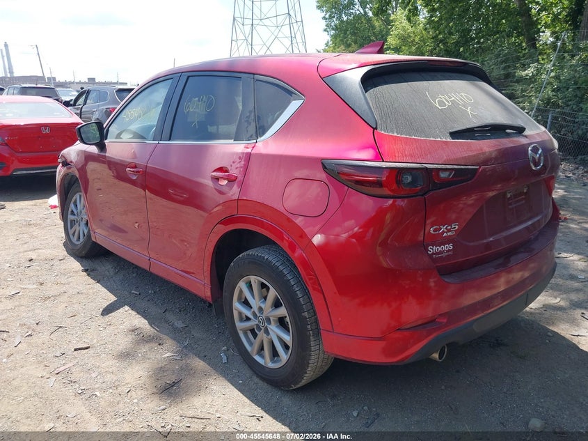 2025 MAZDA CX-5 auction photo 3