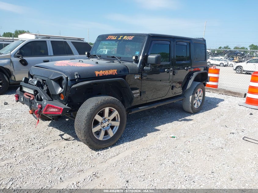 2012 Jeep Wrangler, Left Side, IAAI, VIN 01C4BJWDG3CL13875 — photo 2