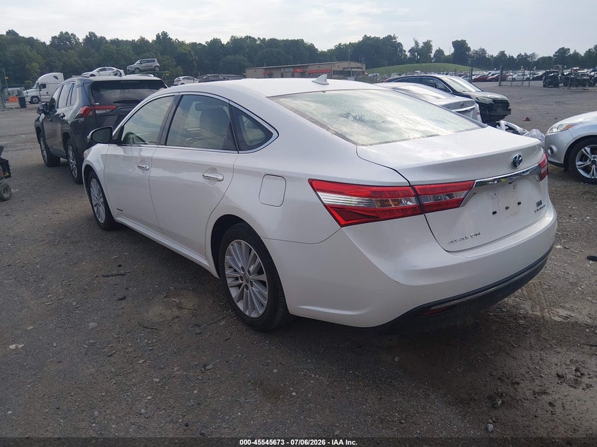 2013 TOYOTA AVALON HYBRID auction photo 3
