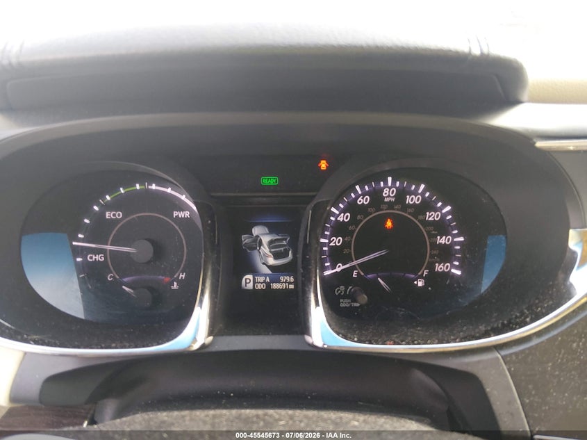 2013 TOYOTA AVALON HYBRID auction photo 7
