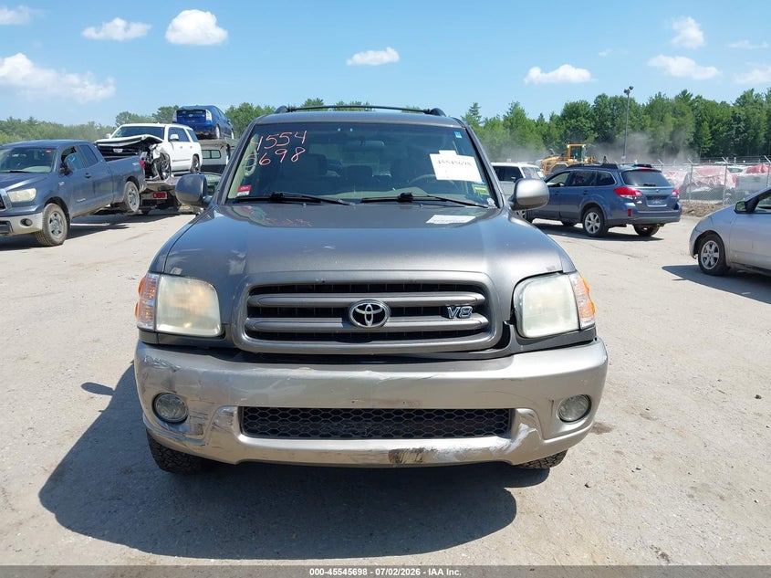 2004 Toyota Sequoia Sr5 V8 VIN: 5TDZT34A34S232565 Lot: 45545698