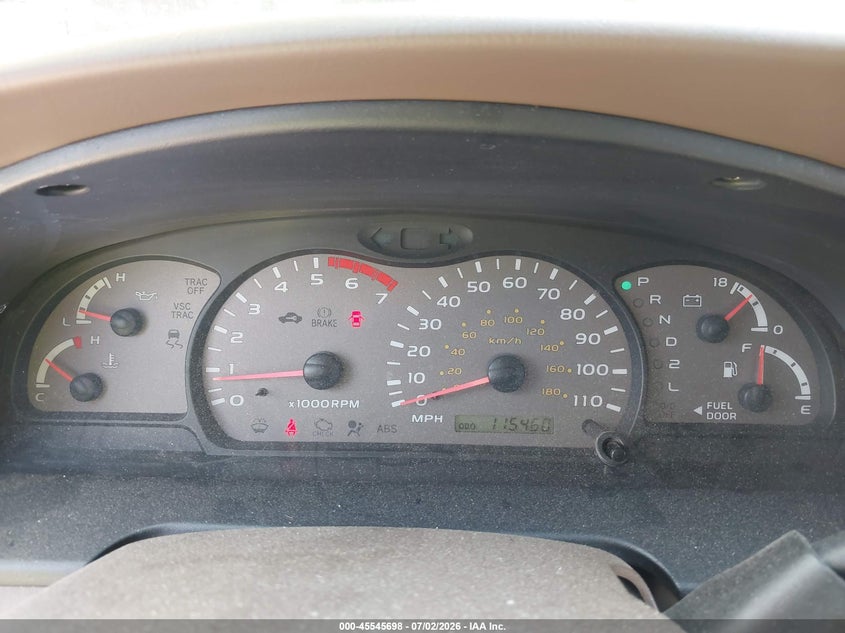 2004 Toyota Sequoia Sr5 V8 VIN: 5TDZT34A34S232565 Lot: 45545698