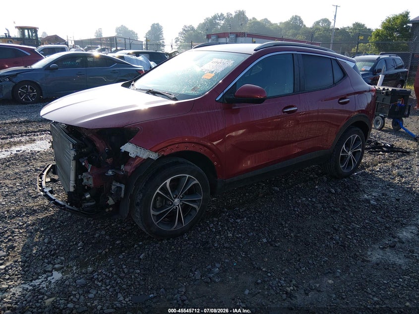 Vin: kl4mmesl8lb123235, lot: 46043981, buick encore gx awd select 20202