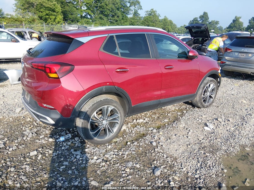 Vin: kl4mmesl8lb123235, lot: 46043981, buick encore gx awd select 20204