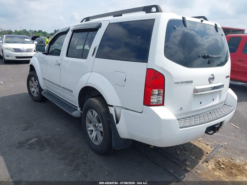 Vin: 5n1ar1nn0cc602139, lot: 46044033, nissan pathfinder silver 20123