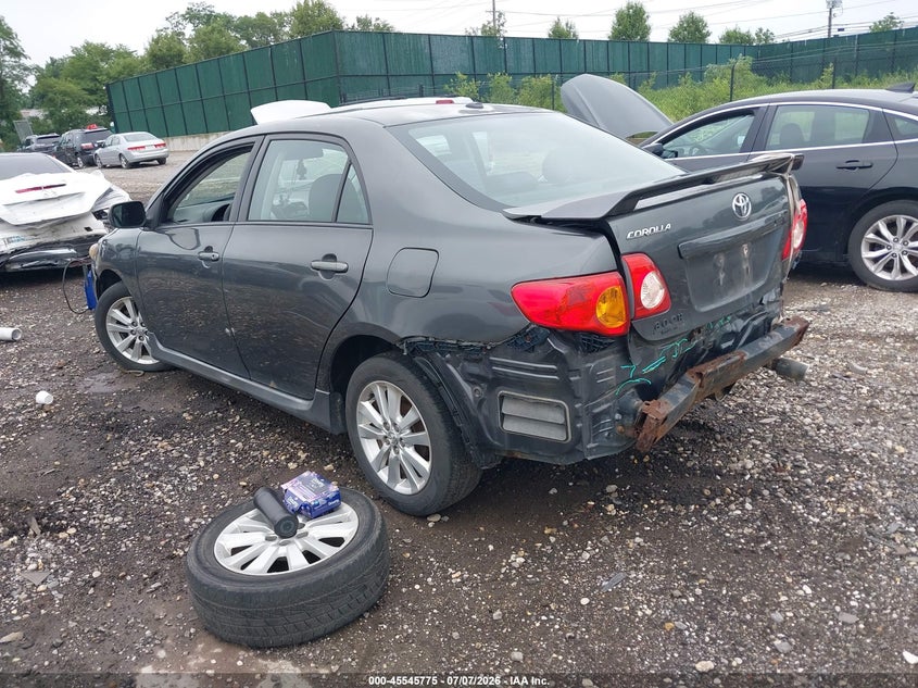 2010 TOYOTA COROLLA auction photo 3
