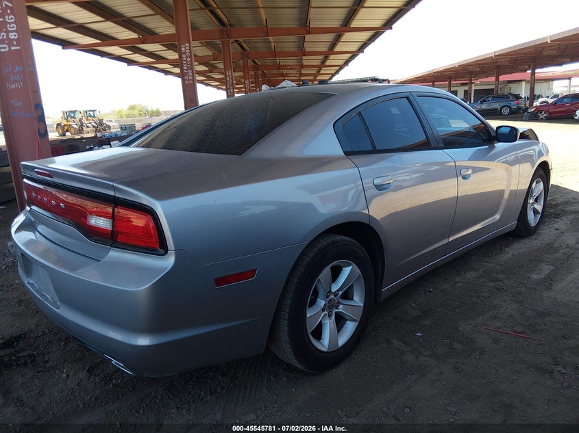 2014 DODGE CHARGER auction photo 4