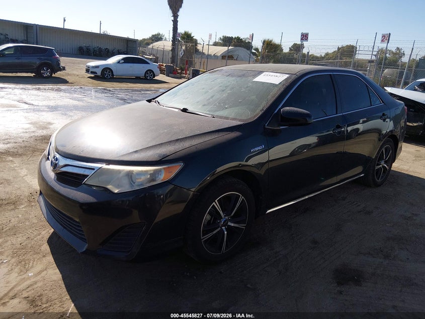 2014 Toyota Camry Hybrid Le 4T1BD1FK6EU109120 photo 1