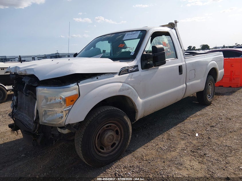 2014 Ford F250, Biohazard, IAAI, VIN 1FTBF2A6XEEB68969 — photo 2