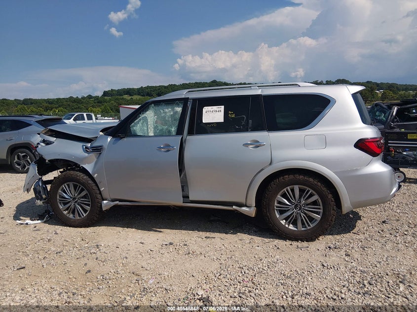 2022 Infiniti Qx80 Luxe VIN: JN8AZ2AFXN9743801 Lot: 45545848