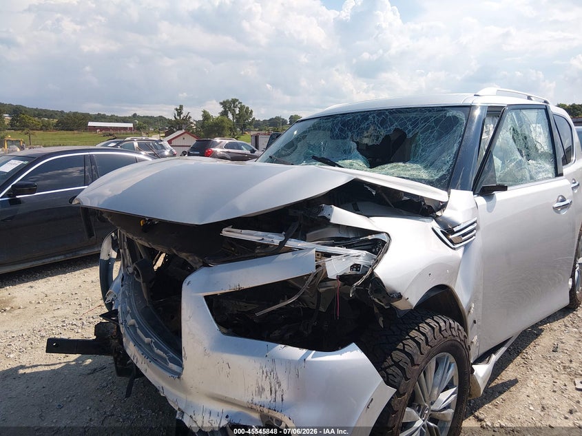 2022 Infiniti Qx80 Luxe VIN: JN8AZ2AFXN9743801 Lot: 45545848