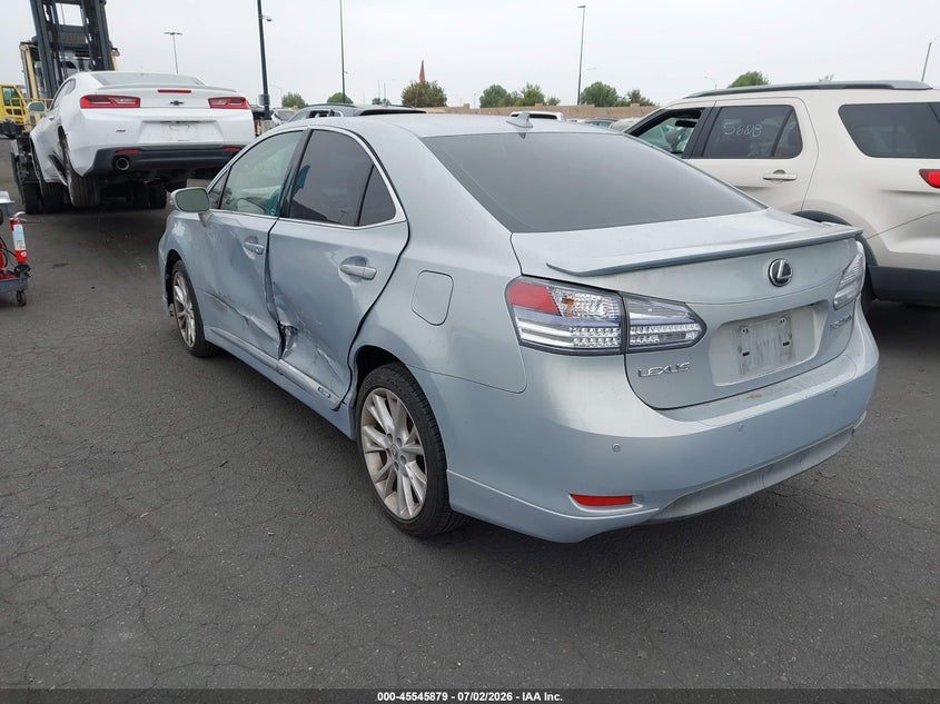2010 Lexus Hs 250H Premium VIN: JTHBB1BA1A2013925 Lot: 45545879