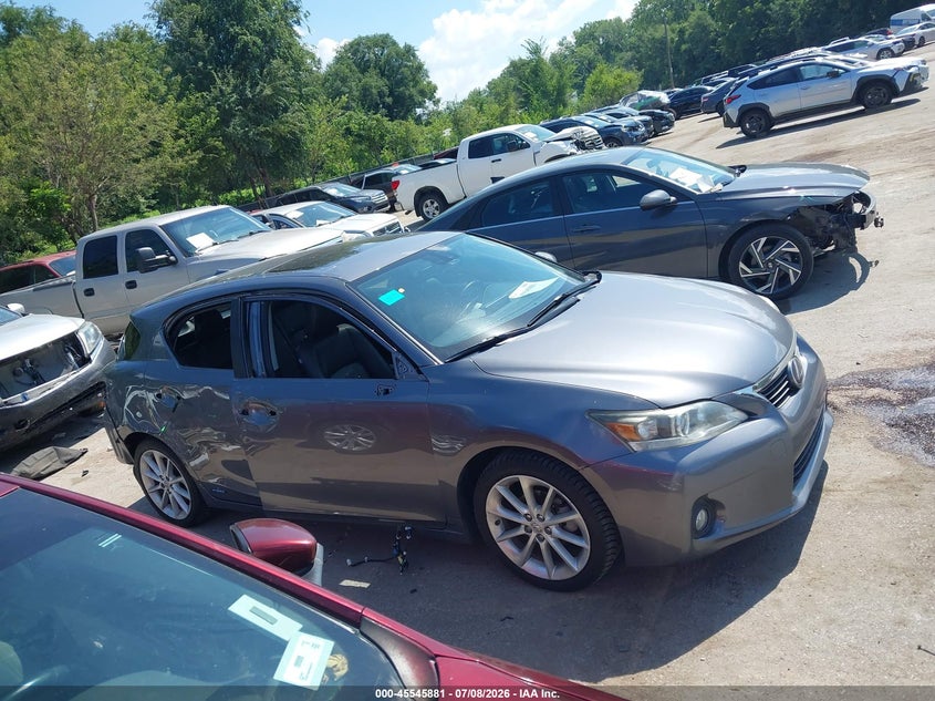 2012 Lexus Ct 200H Premium VIN: JTHKD5BH6C2087729 Lot: 45545881