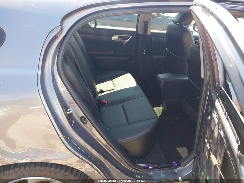 2012 LEXUS CT 200H auction photo 8