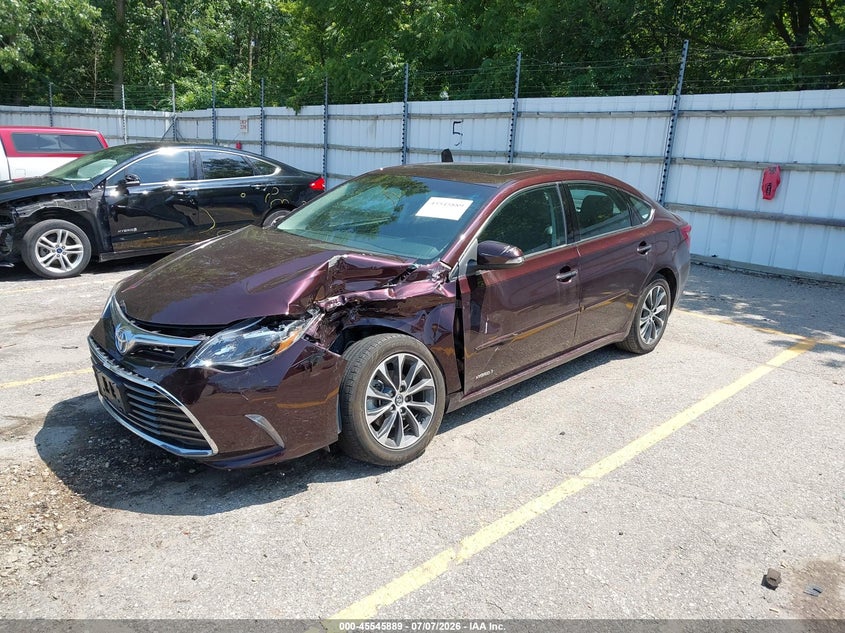 2016 TOYOTA AVALON HYBRID auction photo 2