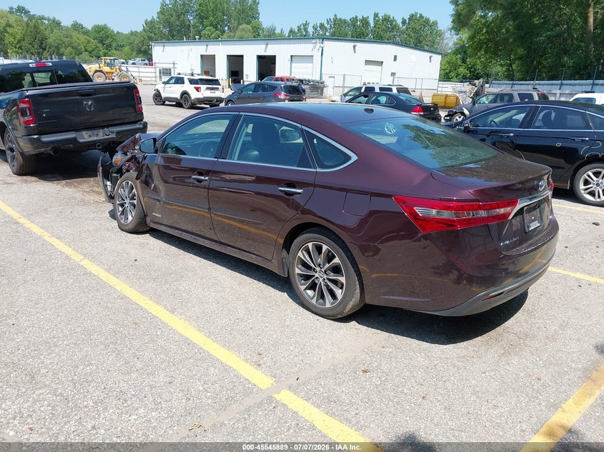 2016 TOYOTA AVALON HYBRID auction photo 3