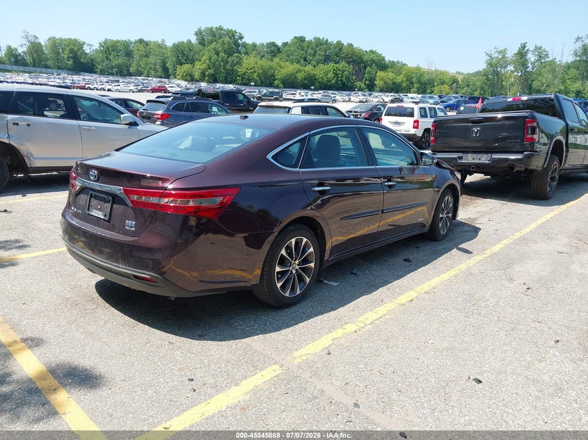 2016 TOYOTA AVALON HYBRID auction photo 4