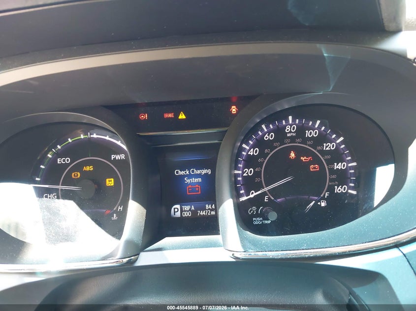 2016 TOYOTA AVALON HYBRID auction photo 7