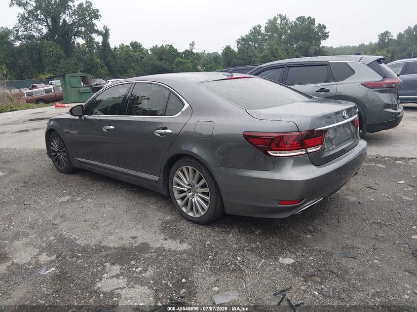 Vin: jthcl5ef8d5017537, lot: 46044165, lexus ls 460 20133