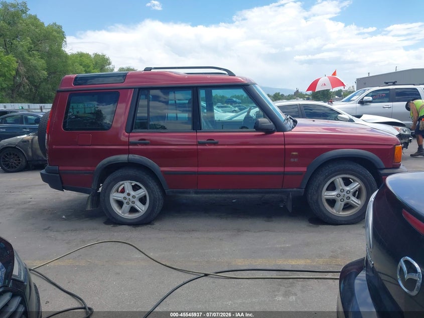2001 Land Rover Discovery Series Ii VIN: SALTY12441A292249 Lot: 45545937