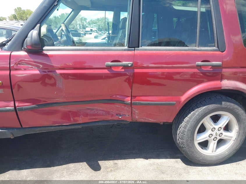 2001 Land Rover Discovery Series Ii VIN: SALTY12441A292249 Lot: 45545937