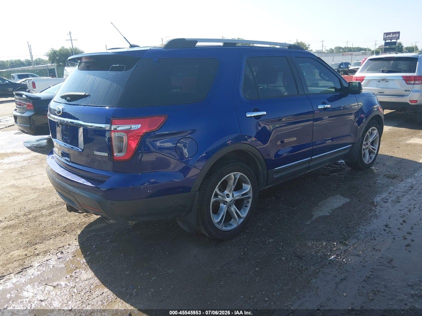 2013 FORD EXPLORER auction photo 4