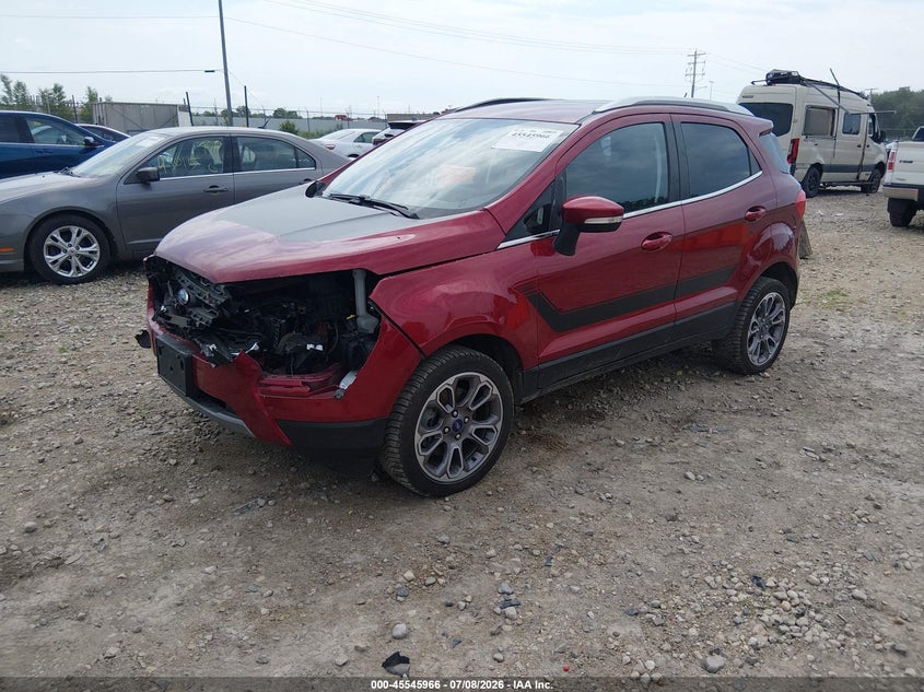 2022 Ford EcoSport, Front End, IAAI, VIN MAJ6S3KL4NC464949 — photo 2