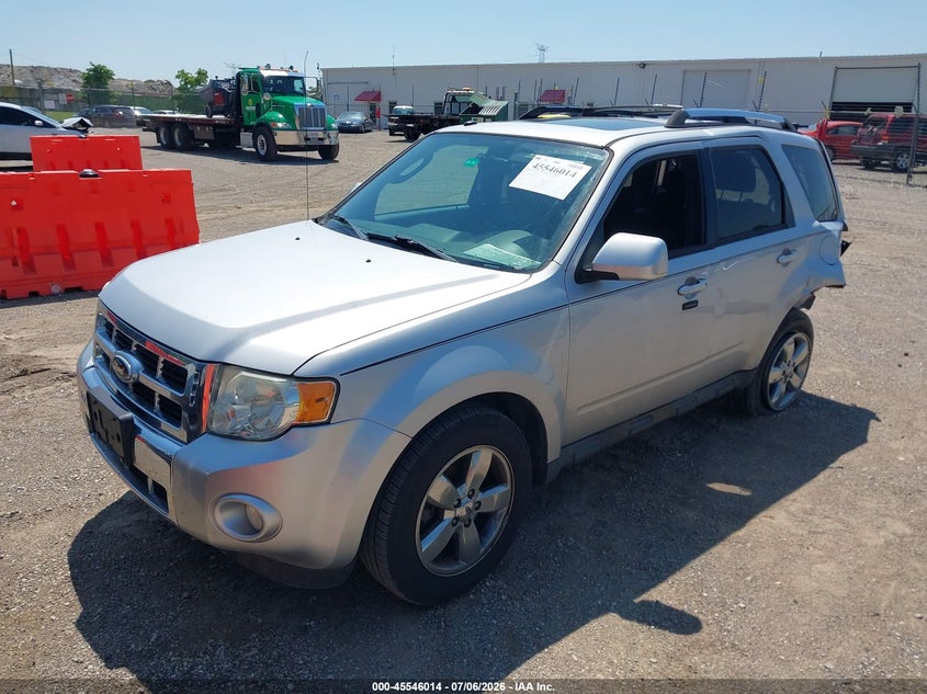 Vin: 1fmcu9eg5ckc41178, lot: 46044283, ford escape limited 20122