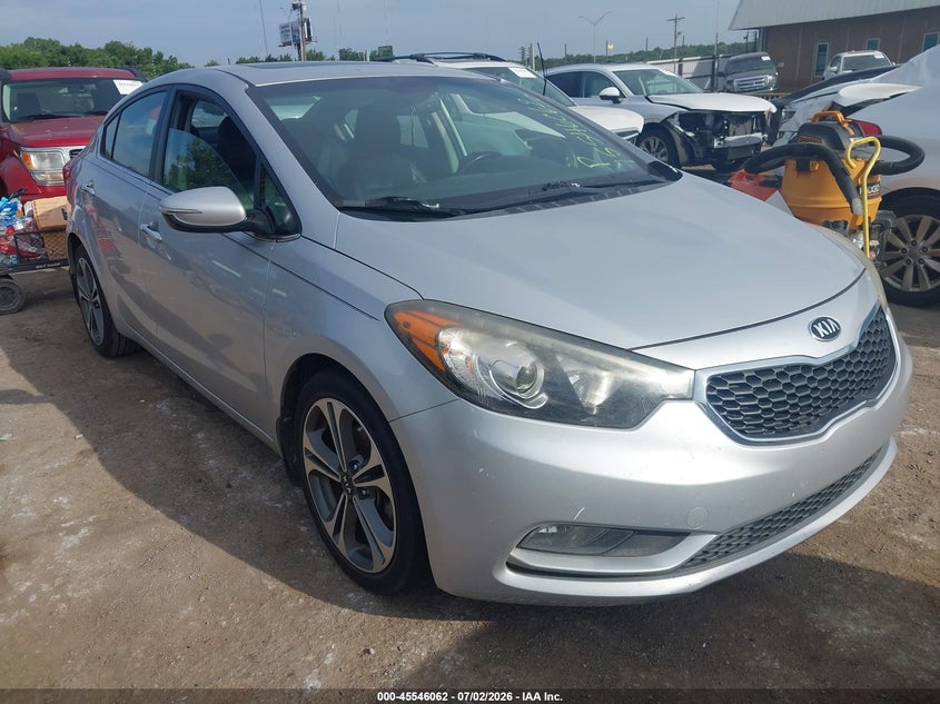Vin: knafz4a87g5553542, lot: 46044331, kia forte ex 20161