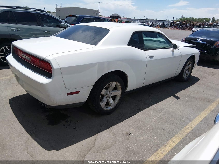Vin: 2c3cdyag1eh251063, lot: 46044342, dodge challenger sxt 20144