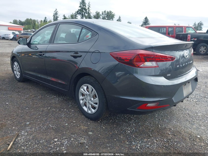 2020 HYUNDAI ELANTRA auction photo 3