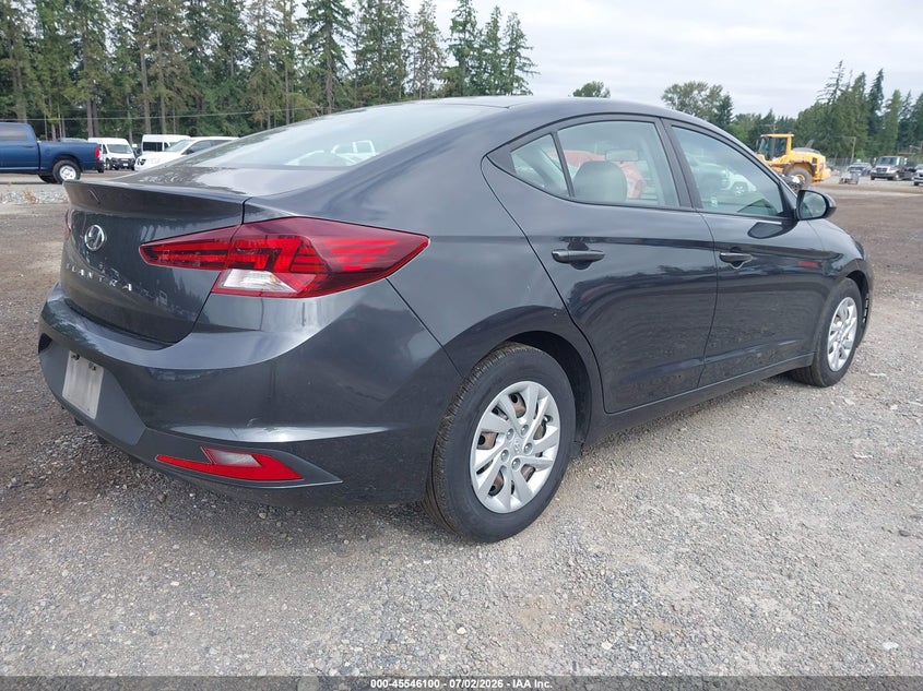 2020 HYUNDAI ELANTRA auction photo 4